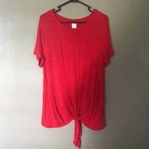 Time and Tru front tie Maternity top